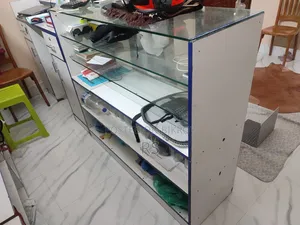 Shop Glass Showcase 2 Cash Tables