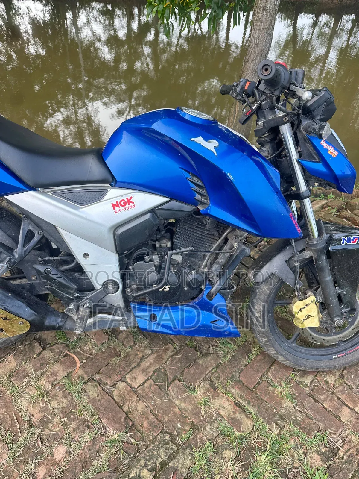 TVS Apache 160 4V 2023 Blue