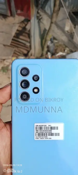 স্যামসাং গ্যালাক্সি এ৫২ ১২৮ জিবি