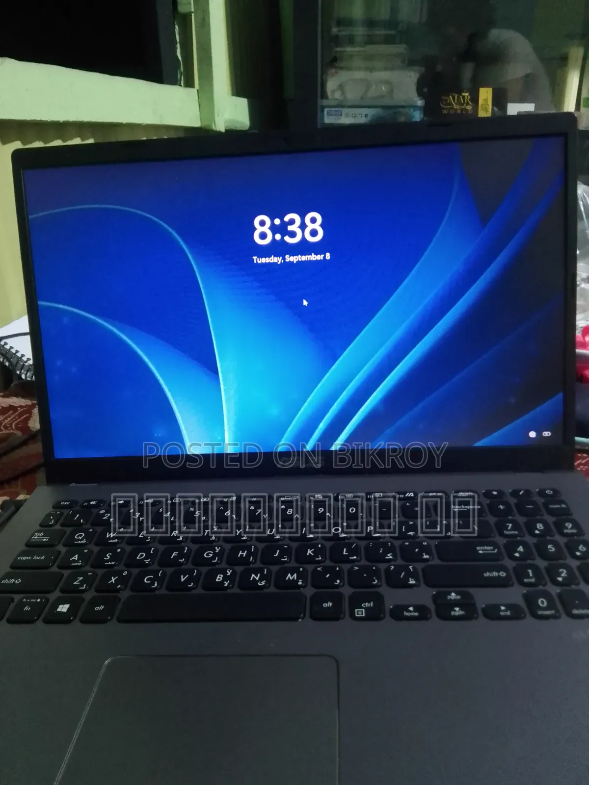 ল্যাপটপ ASUS Vivobook 15 ৪জিবি ইন্টেল কোর আই৩ এসএসডি ১২৮জিবি