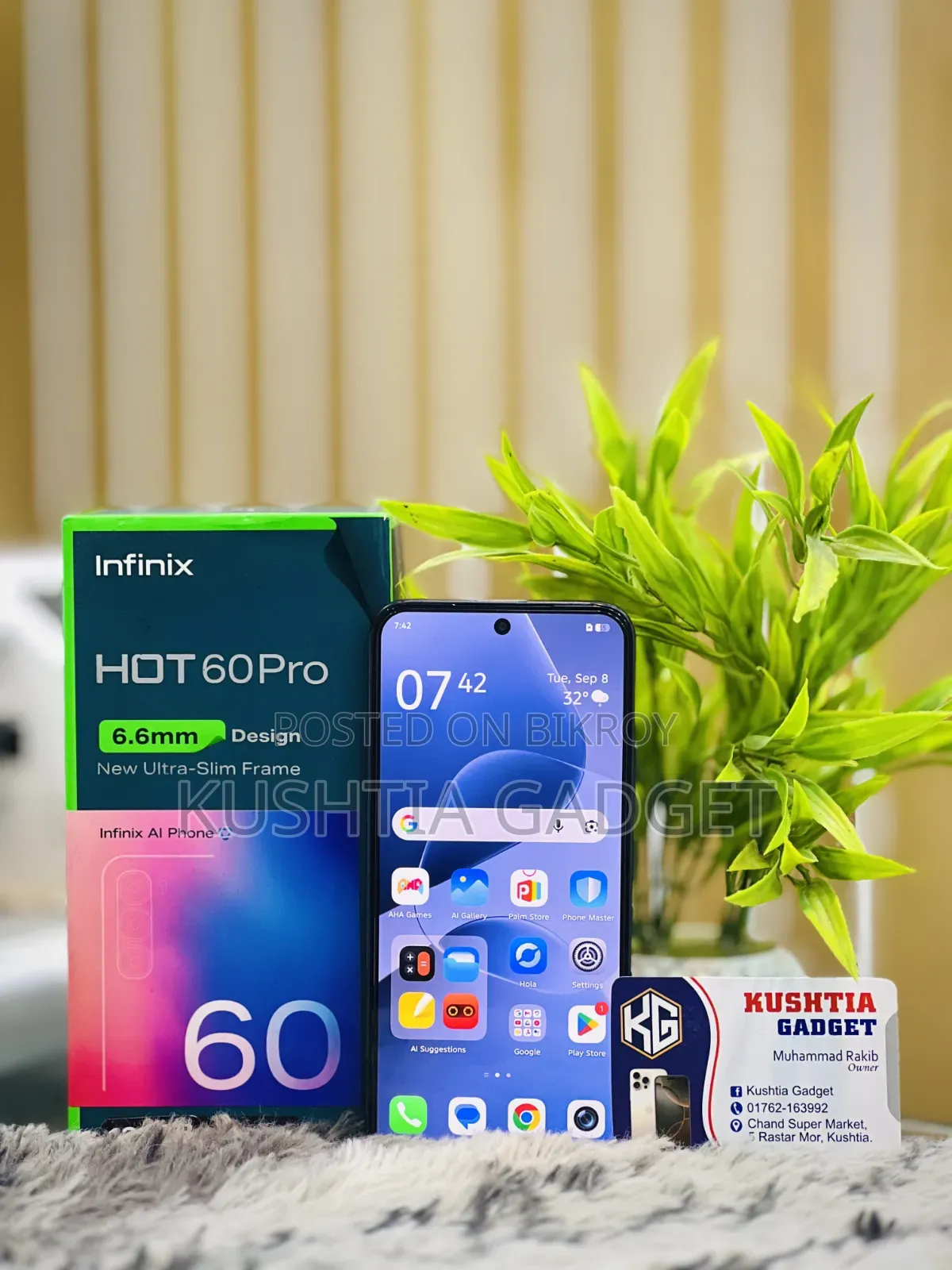 Infinix Hot 60 Pro 128 GB Black