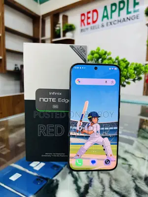 ইনফিনিক্স নোট এজ ২৫৬ জিবি কালো