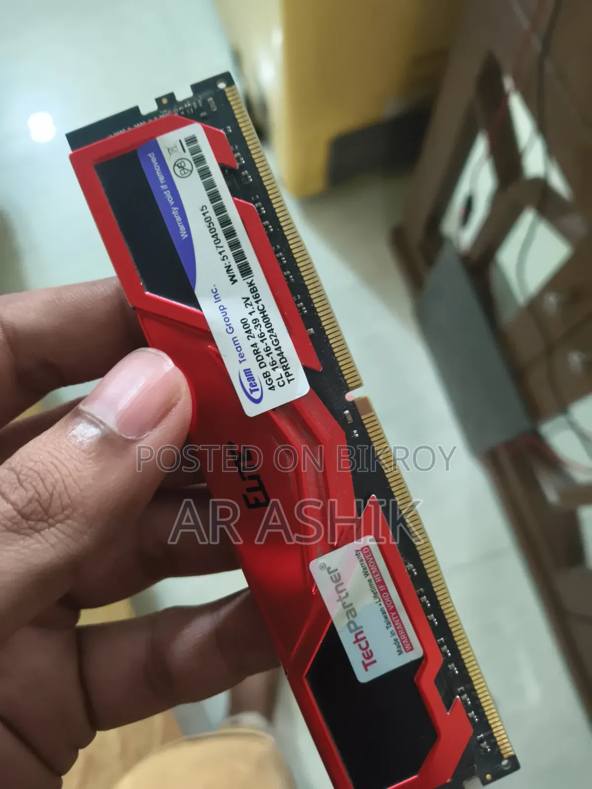 Team Elite 4gb Ddr4 Ram