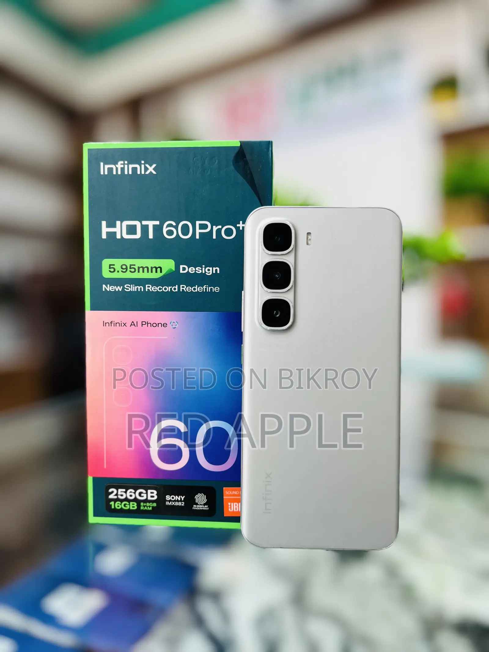 Infinix Hot 60 Pro+ 256 GB Silver