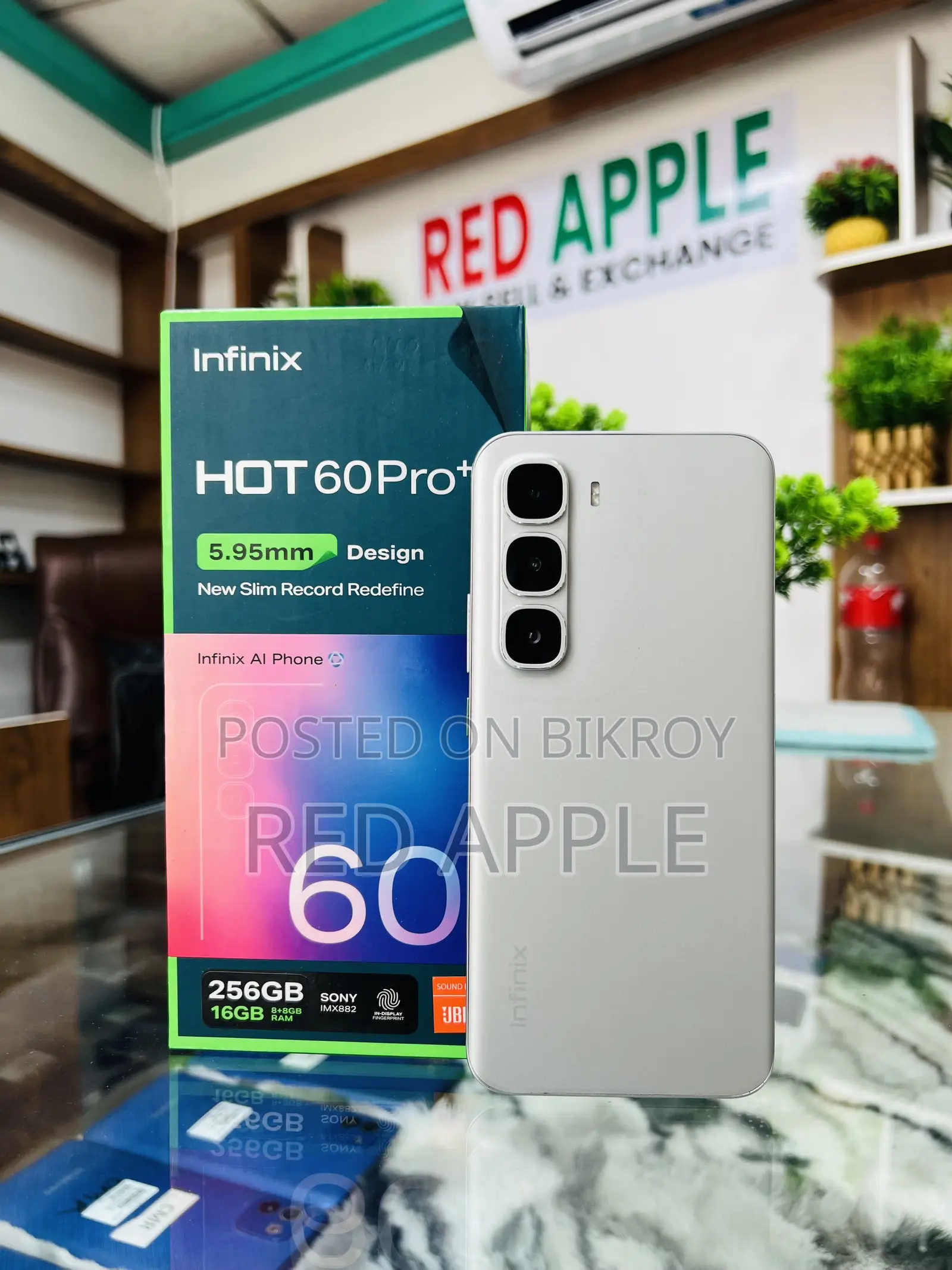 Infinix Hot 60 Pro+ 256 GB Silver