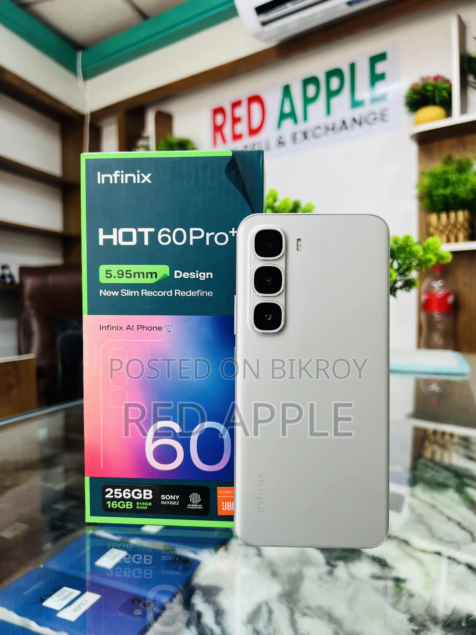 Infinix Hot 60 Pro+ 256 GB Silver