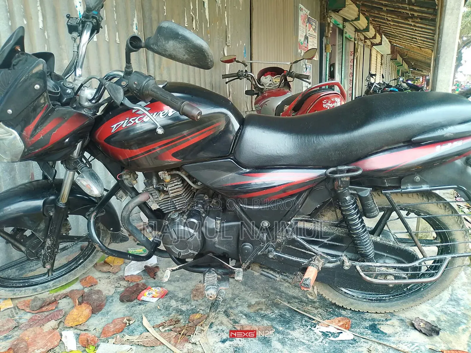 Bajaj Discover 125 2014 Red