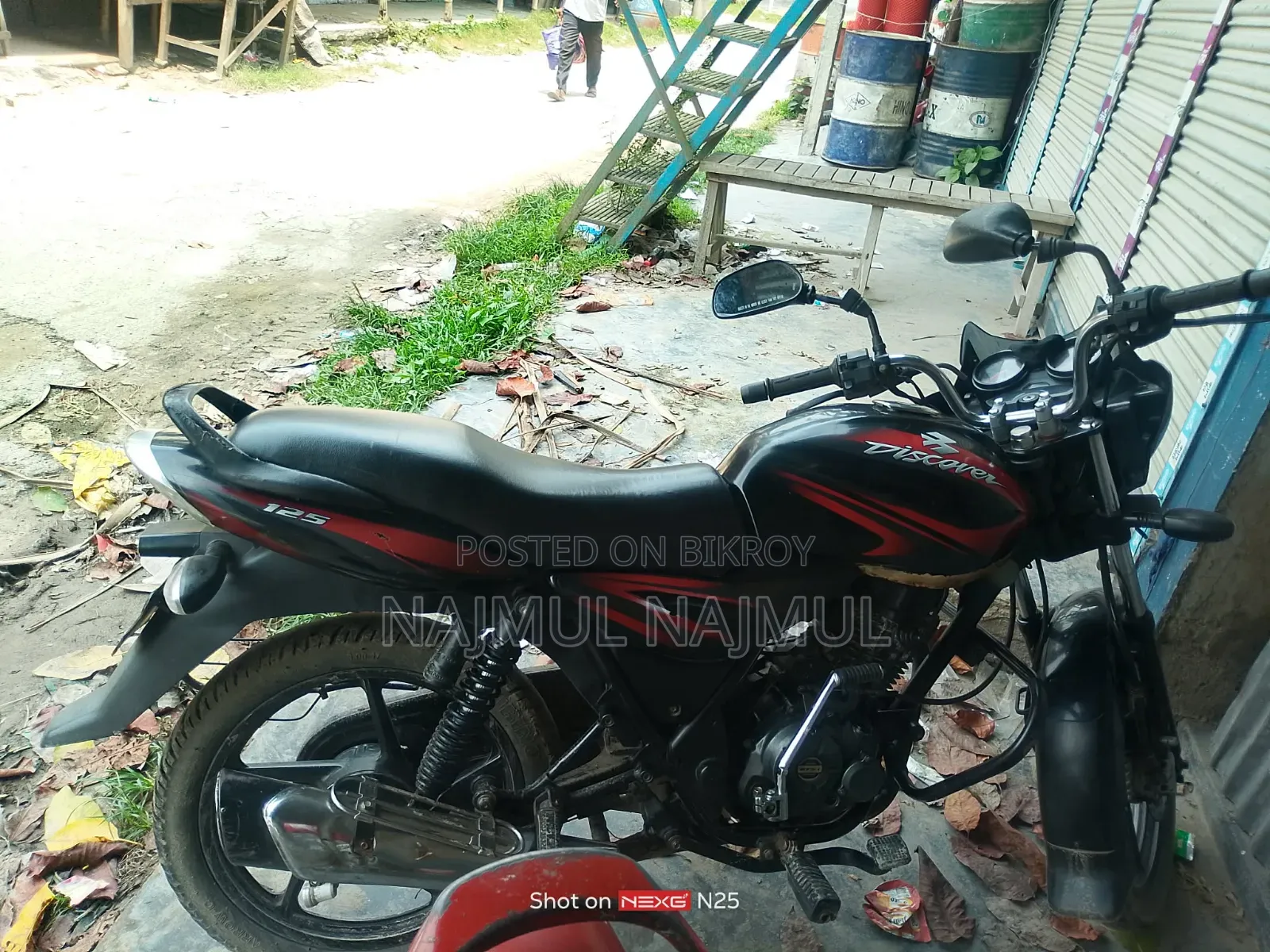 Bajaj Discover 125 2014 Red