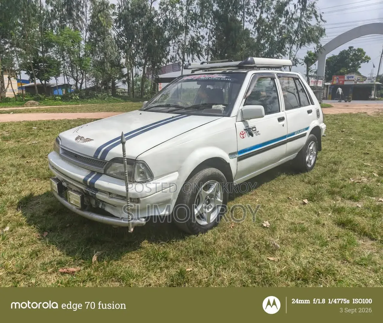 Toyota Starlet 1991 White