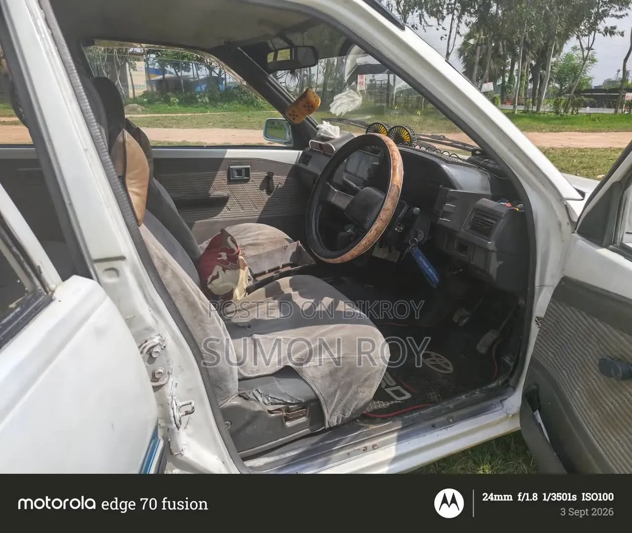 Toyota Starlet 1991 White