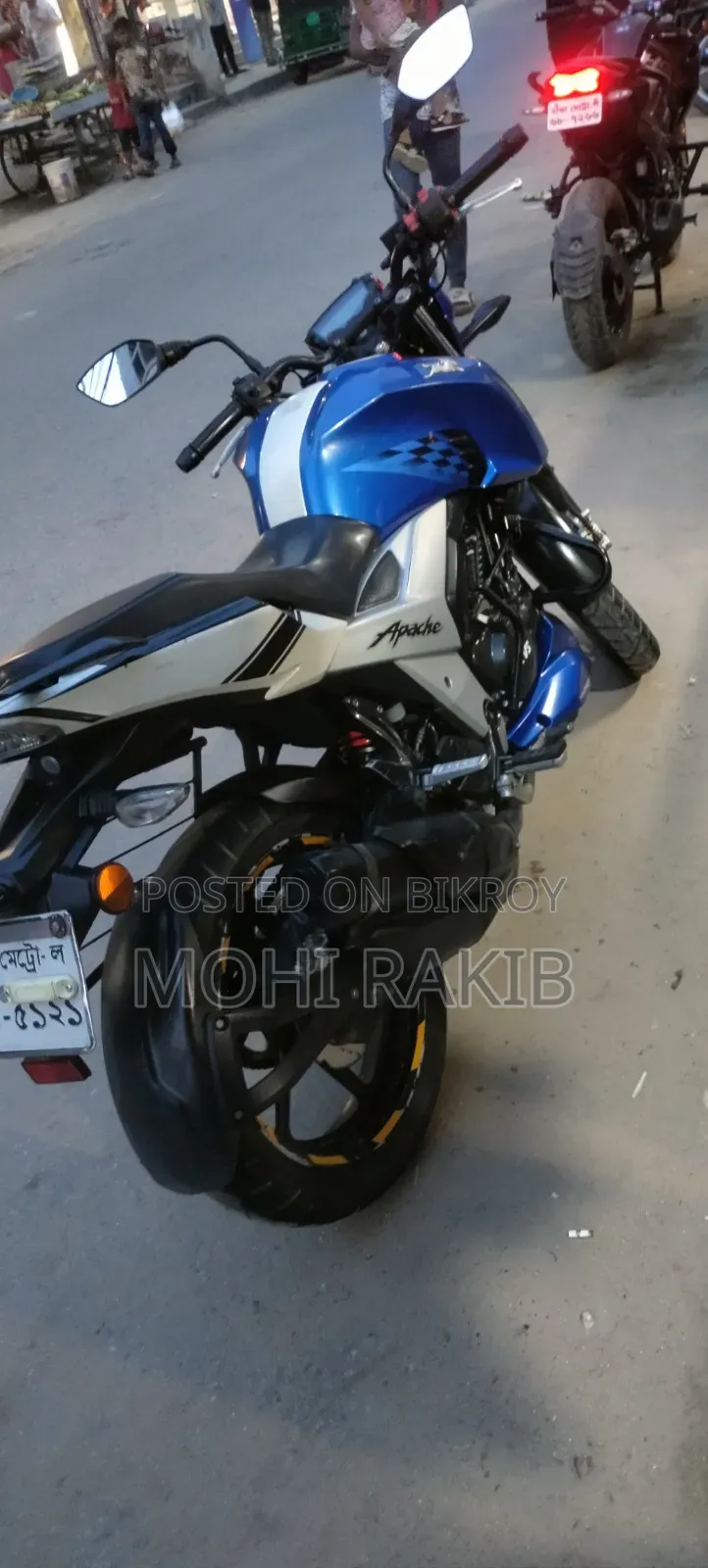 TVS Apache 160 4V 2020 Blue
