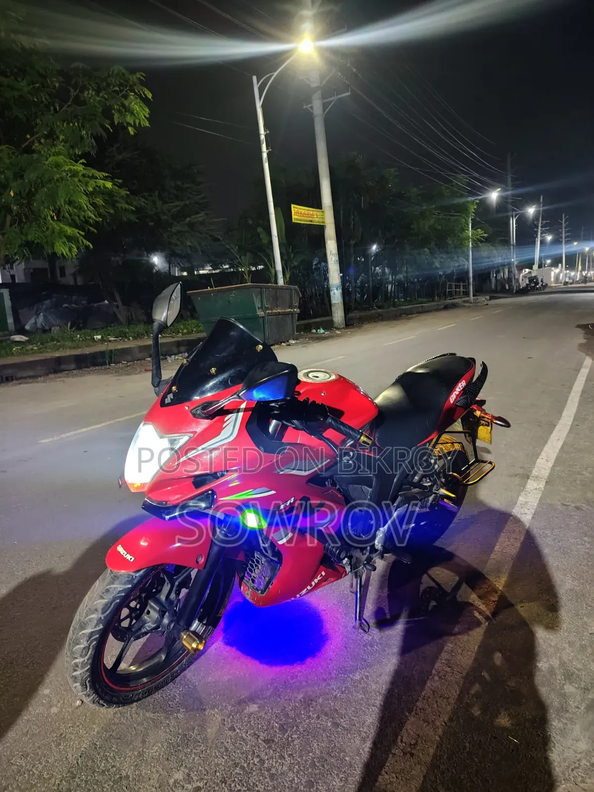 Suzuki Gixxer SF 2019 Red