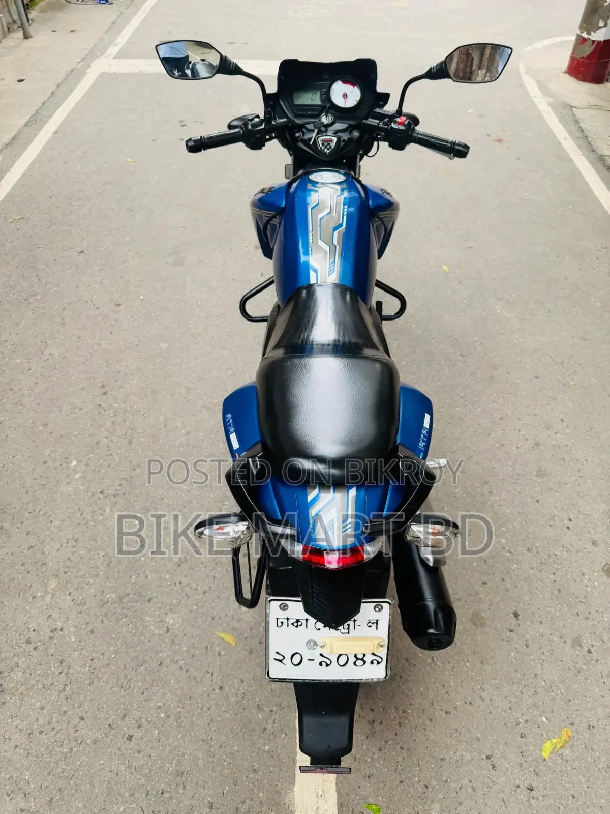 TVS Apache RTR 160 2V 2019 Blue