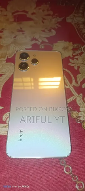 শাওমি রেডমি নোট ১২ ১২৮ জিবি সিলভার