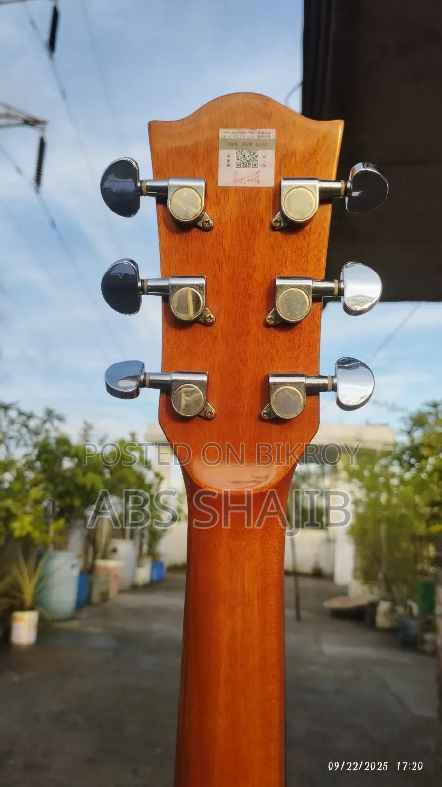 Deviser L-720b (Fretwork) Pure Acoustic Guitar