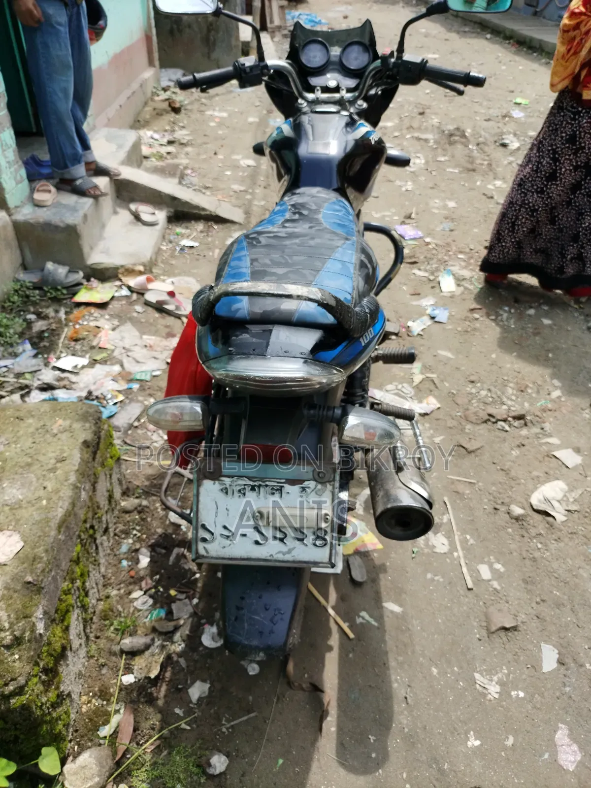 Bajaj Discover 100 2015 Black
