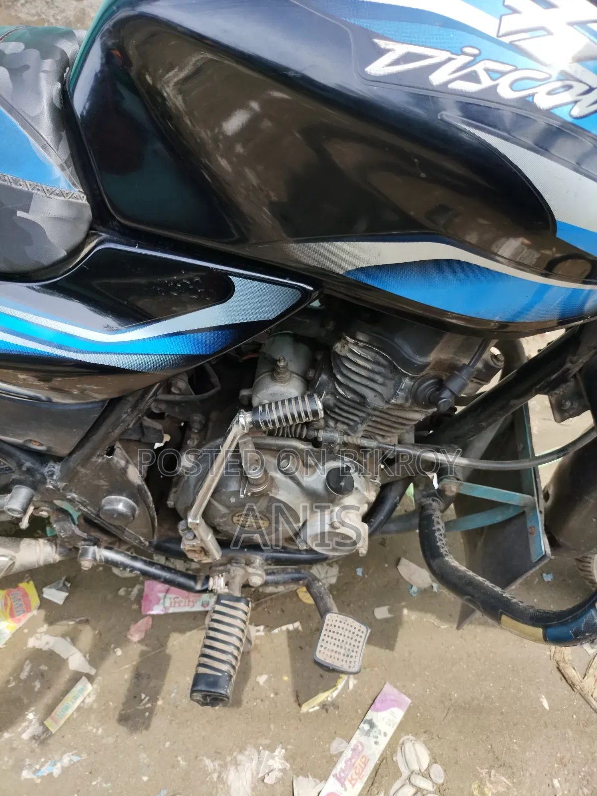 Bajaj Discover 100 2015 Black