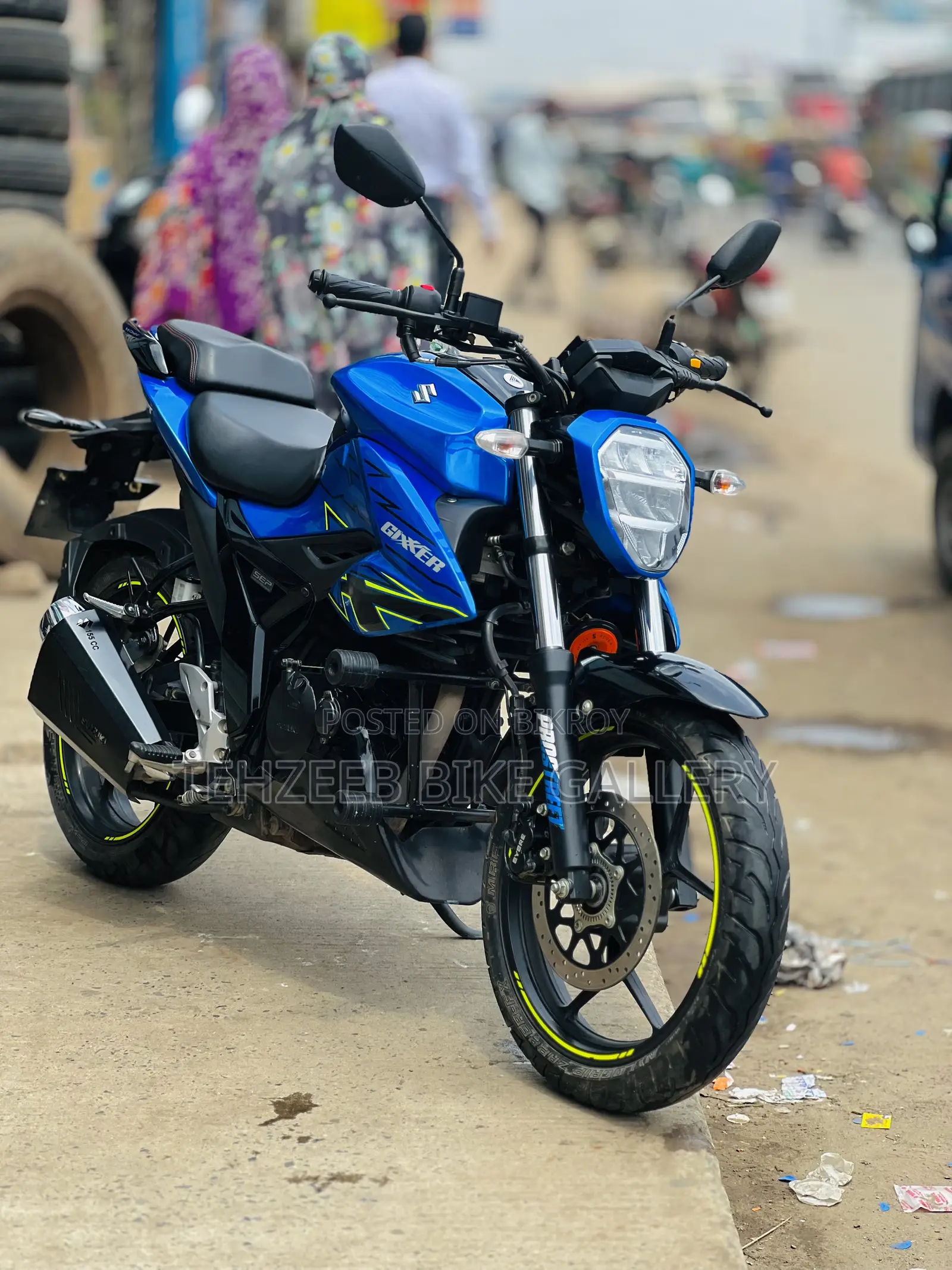 Suzuki Gixxer 2025 Blue