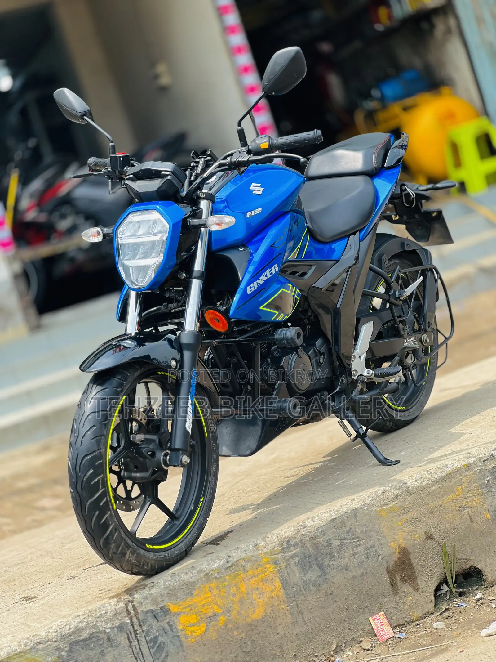 Suzuki Gixxer 2025 Blue