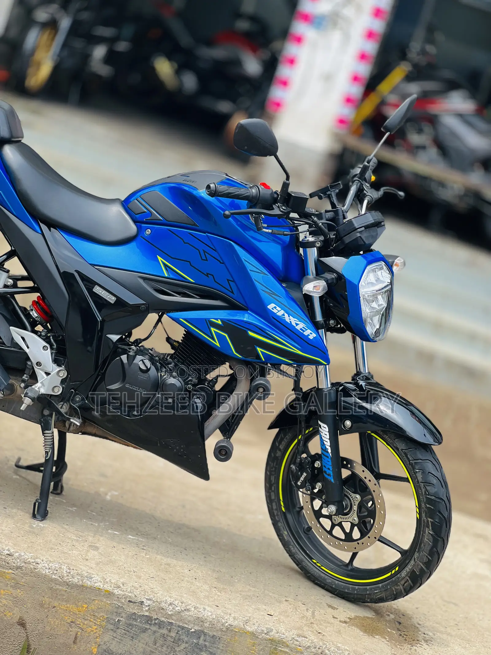 Suzuki Gixxer 2025 Blue