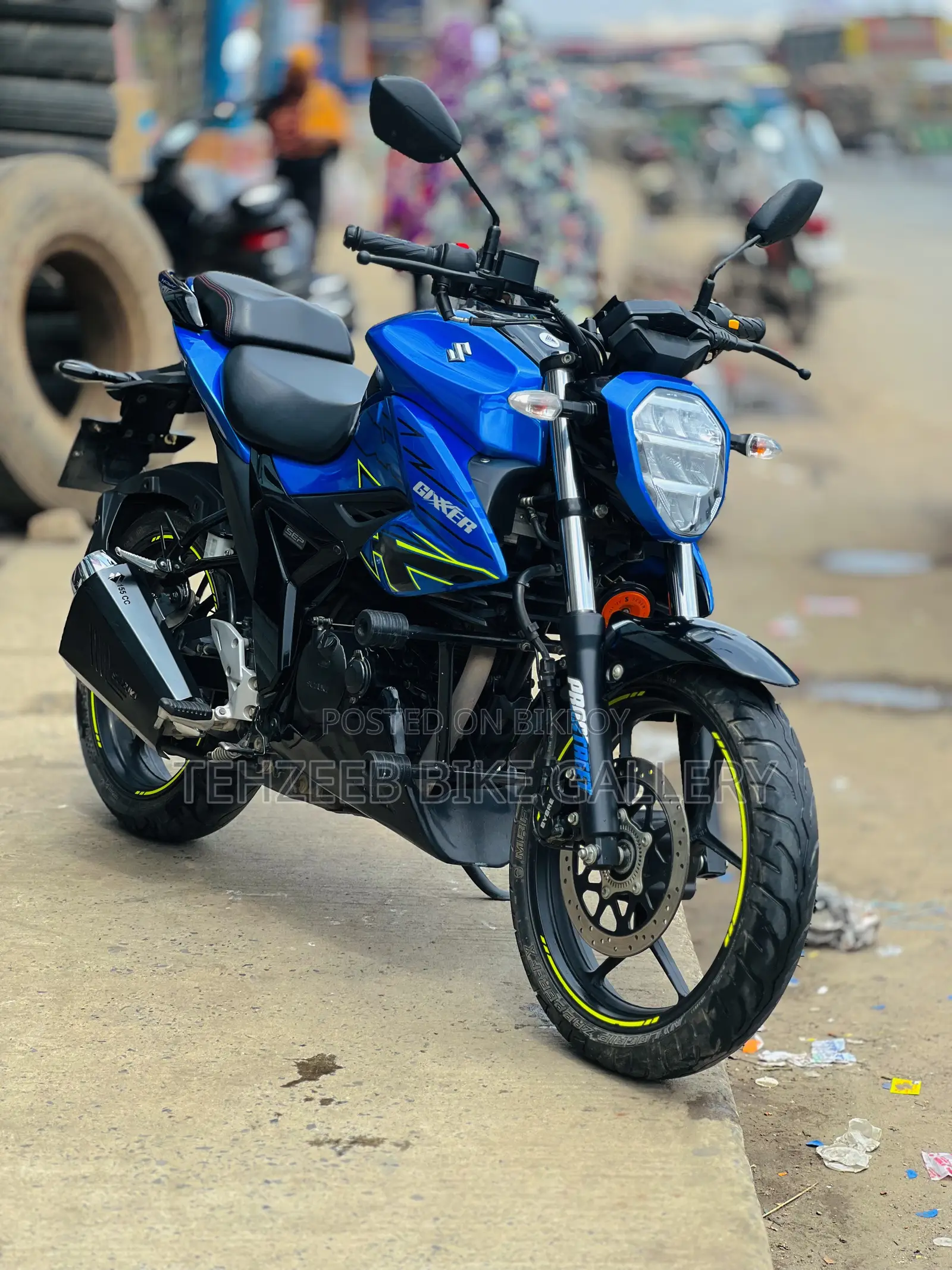 Suzuki Gixxer 2025 Blue