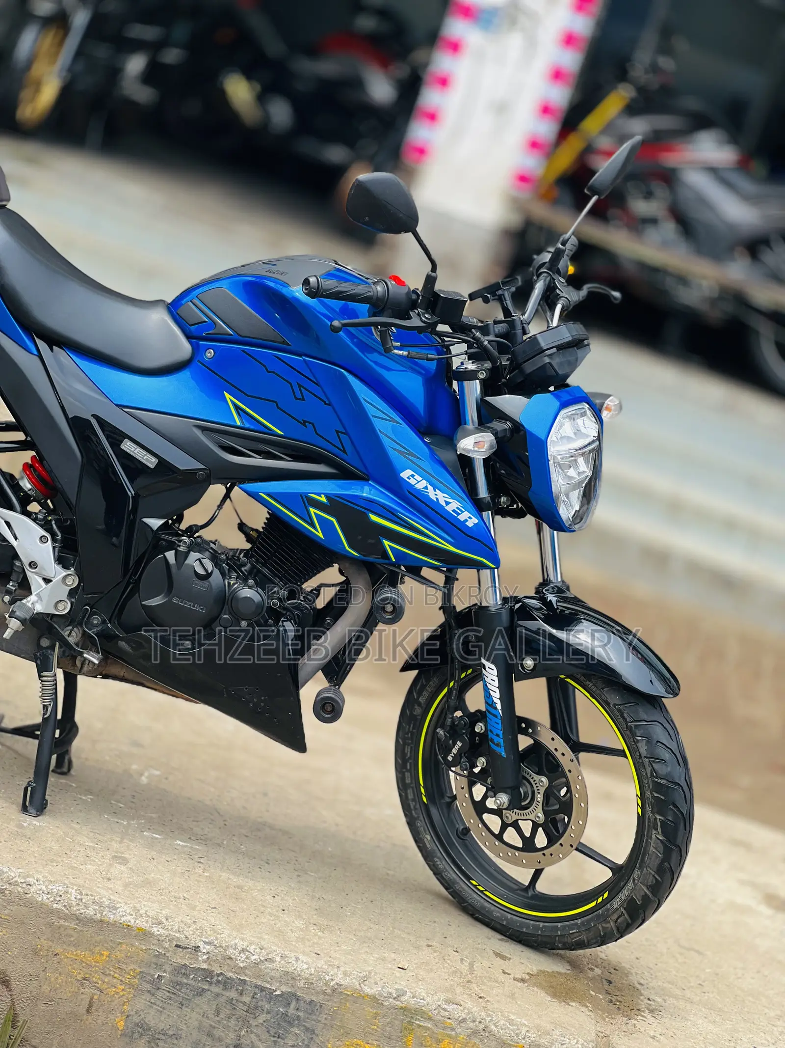 Suzuki Gixxer 2025 Blue