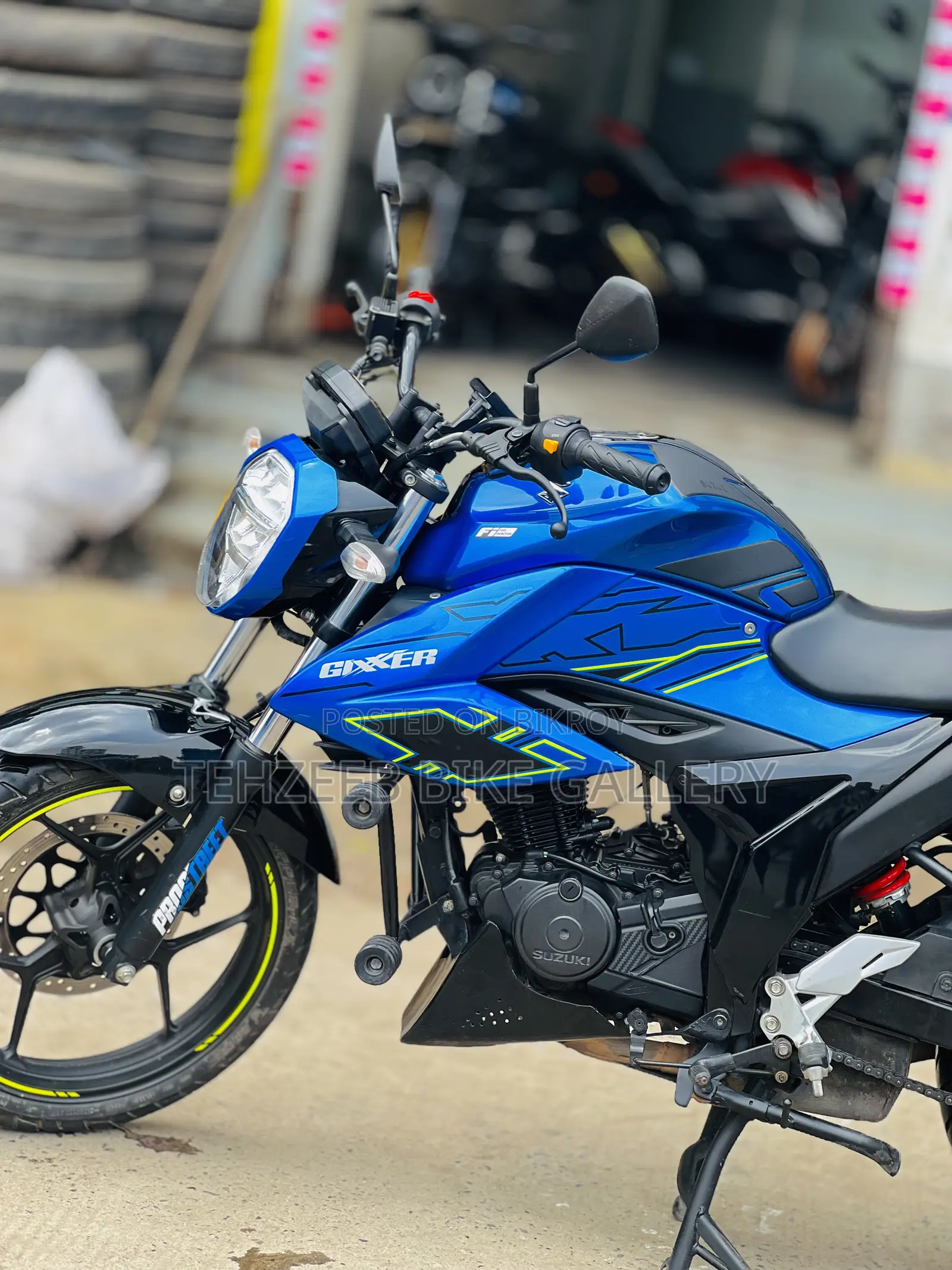 Suzuki Gixxer 2025 Blue