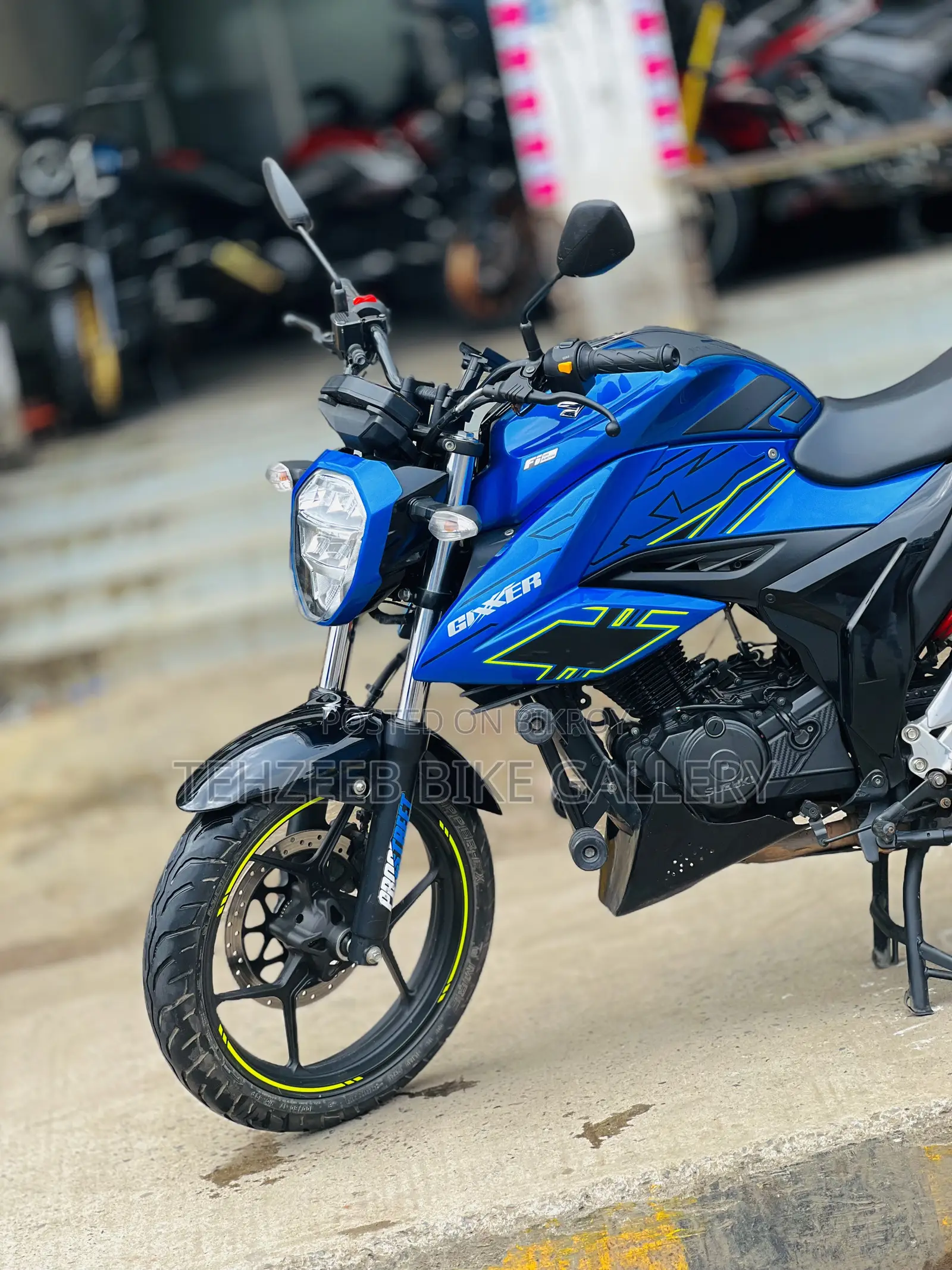 Suzuki Gixxer 2025 Blue