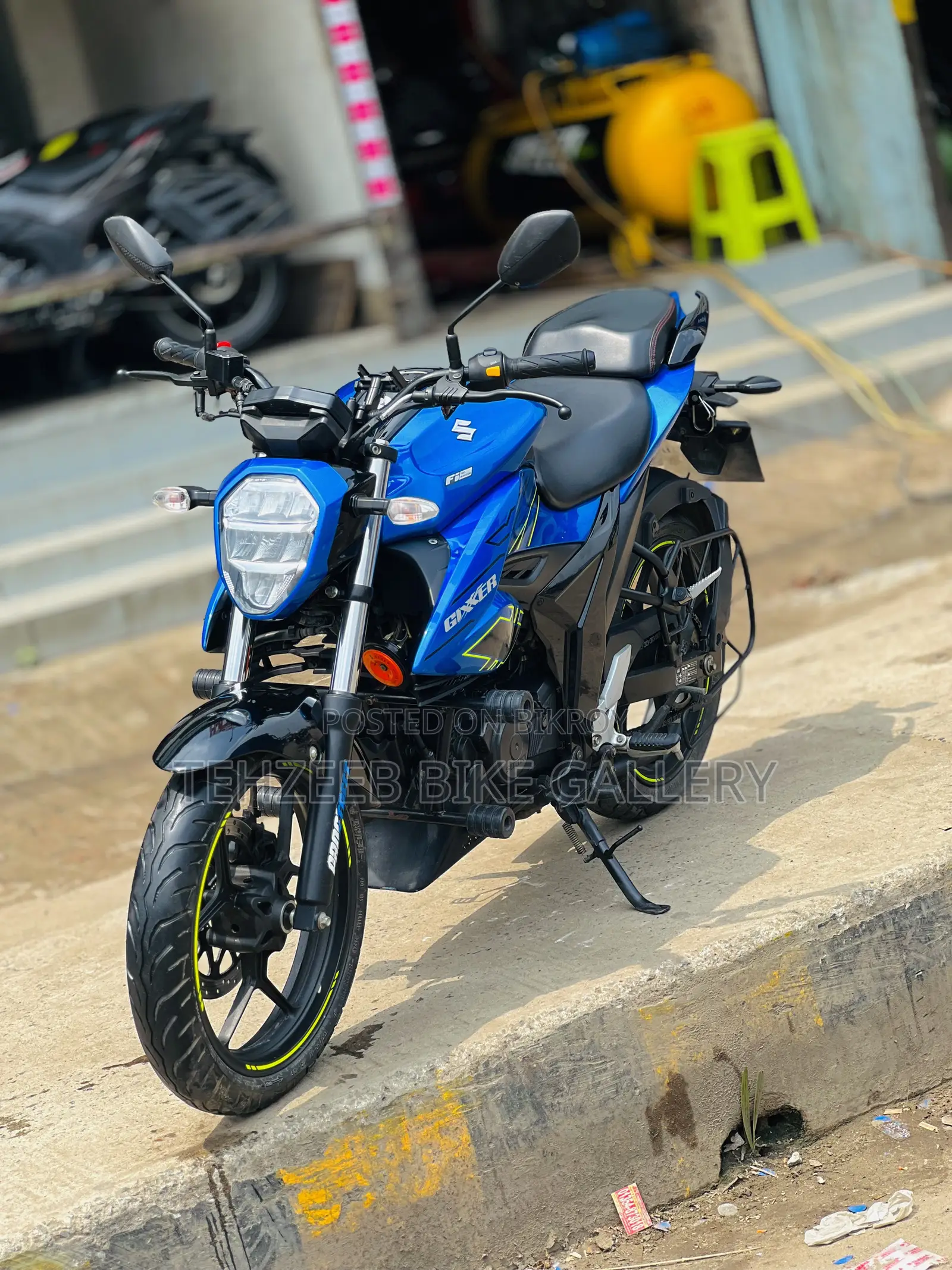 Suzuki Gixxer 2025 Blue