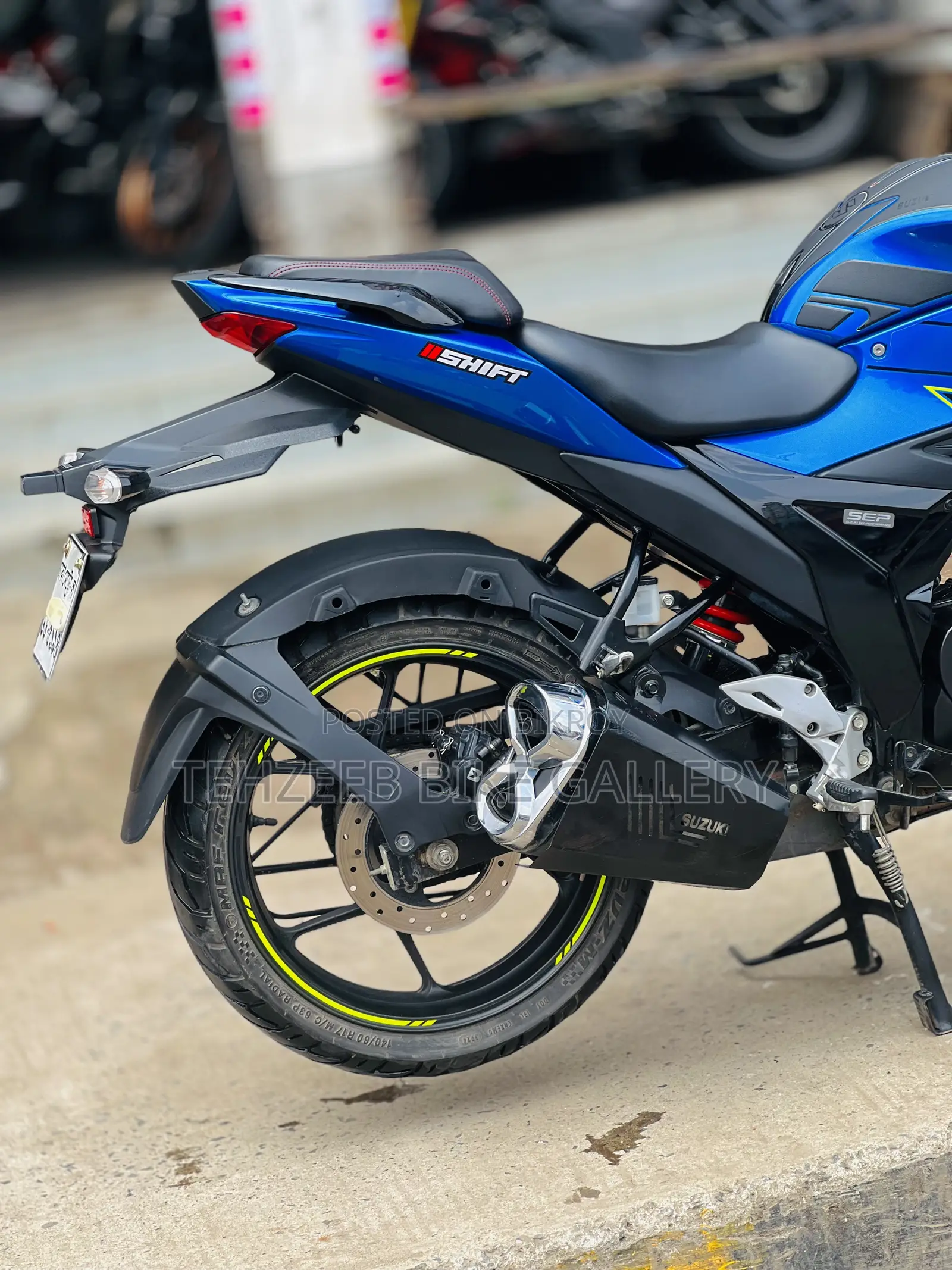 Suzuki Gixxer 2025 Blue