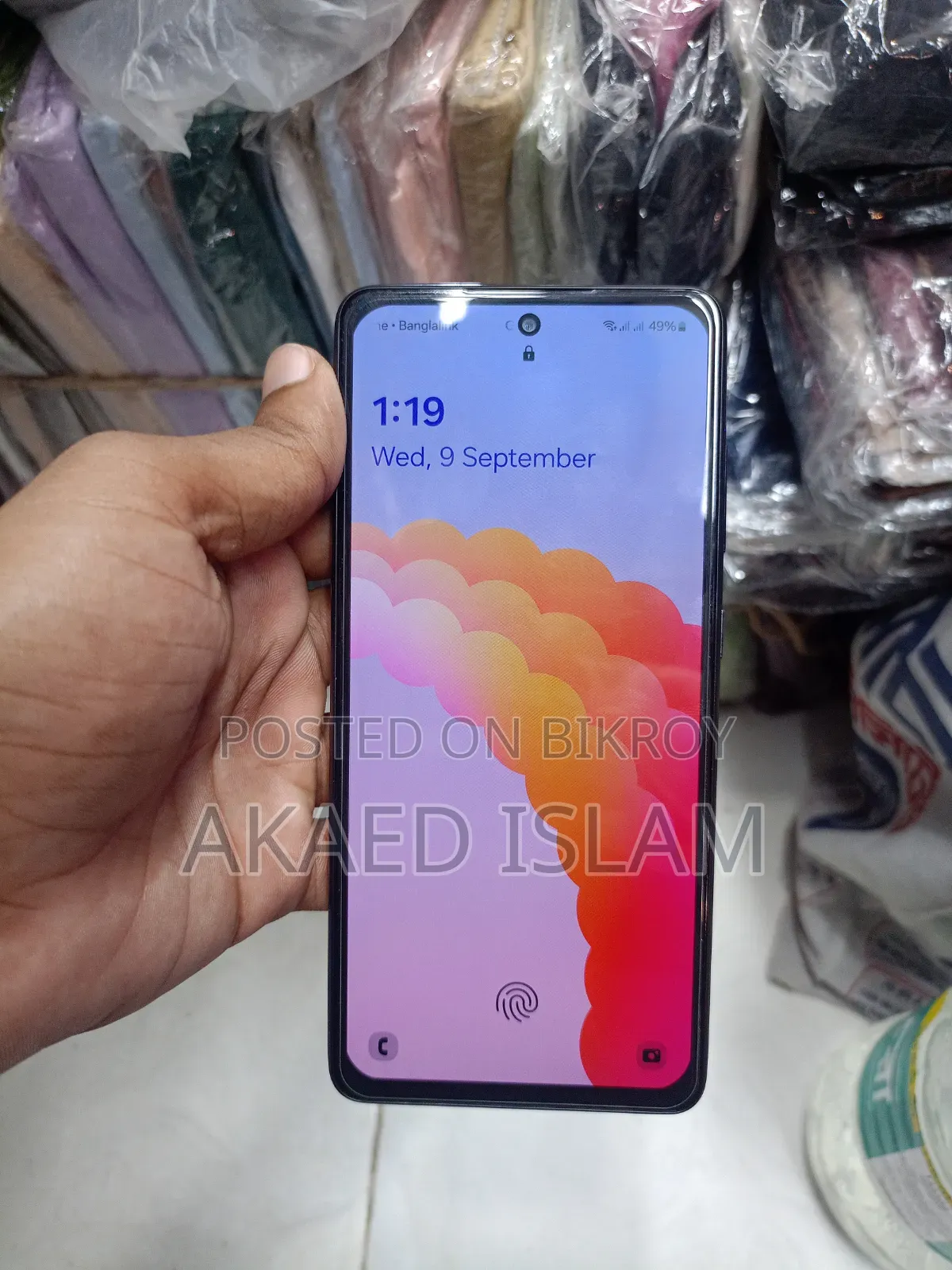 স্যামসাং গ্যালাক্সি এ৫২ ১২৮ জিবি কালো