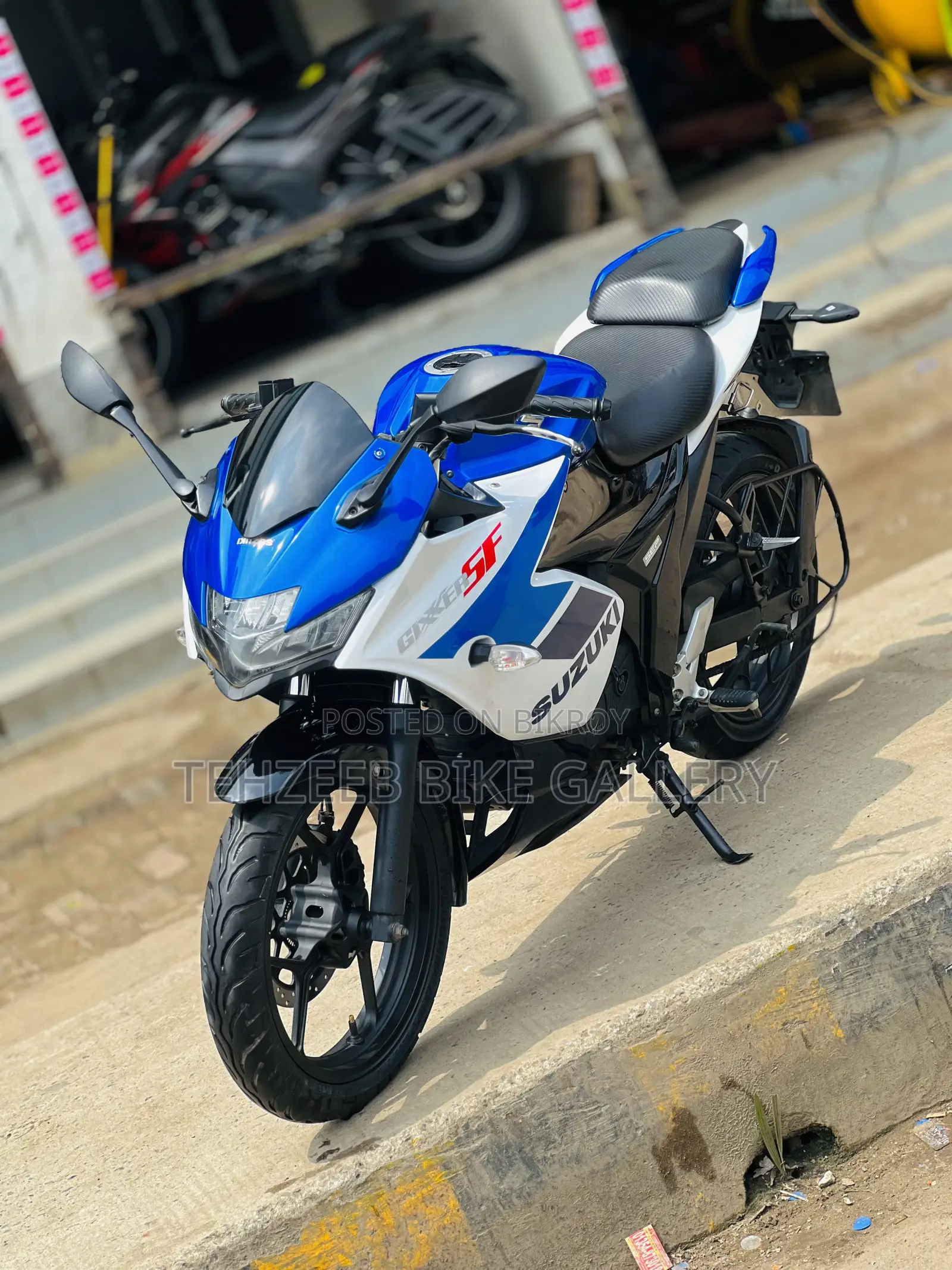 Suzuki Gixxer SF 2022 Blue