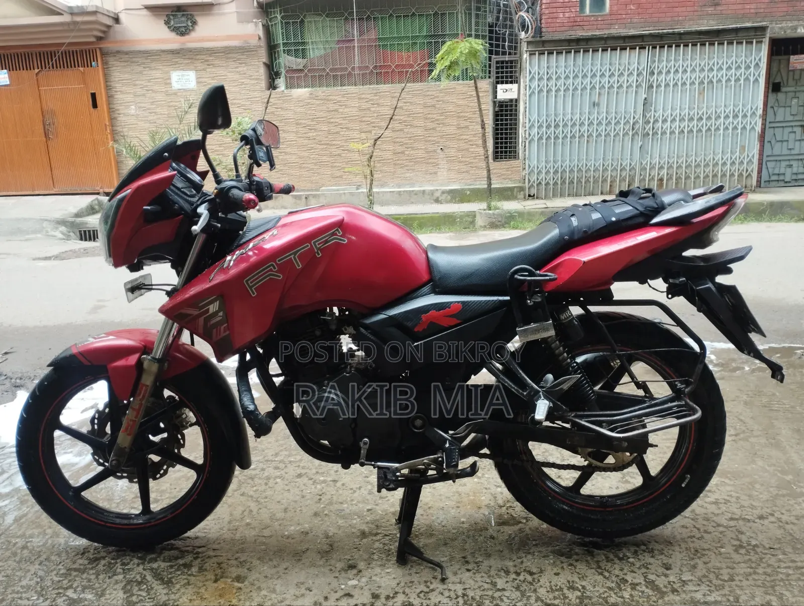 TVS Apache RTR 160 2V 2018 Red