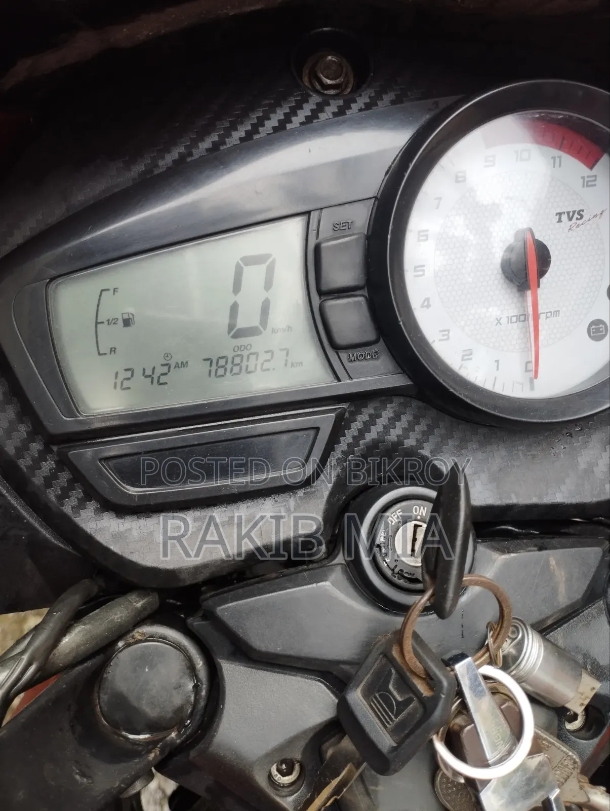 TVS Apache RTR 160 2V 2018 Red