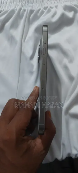 আইফোন ১৫ প্রো ম্যাক্স ২৫৬ জিবি সিলভার
