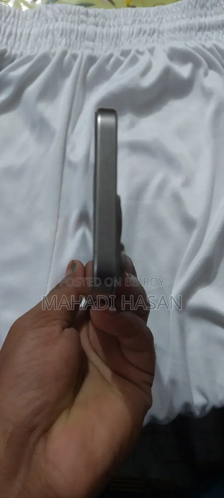 আইফোন ১৫ প্রো ম্যাক্স ২৫৬ জিবি সিলভার