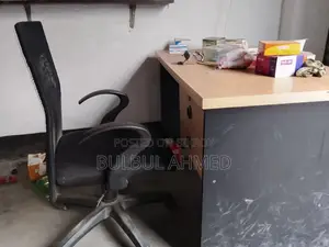 Chair and table will be sold.