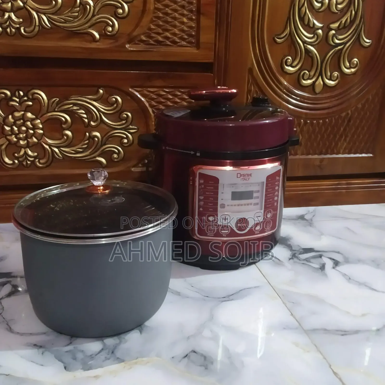 An Electric Pressure Cooker.