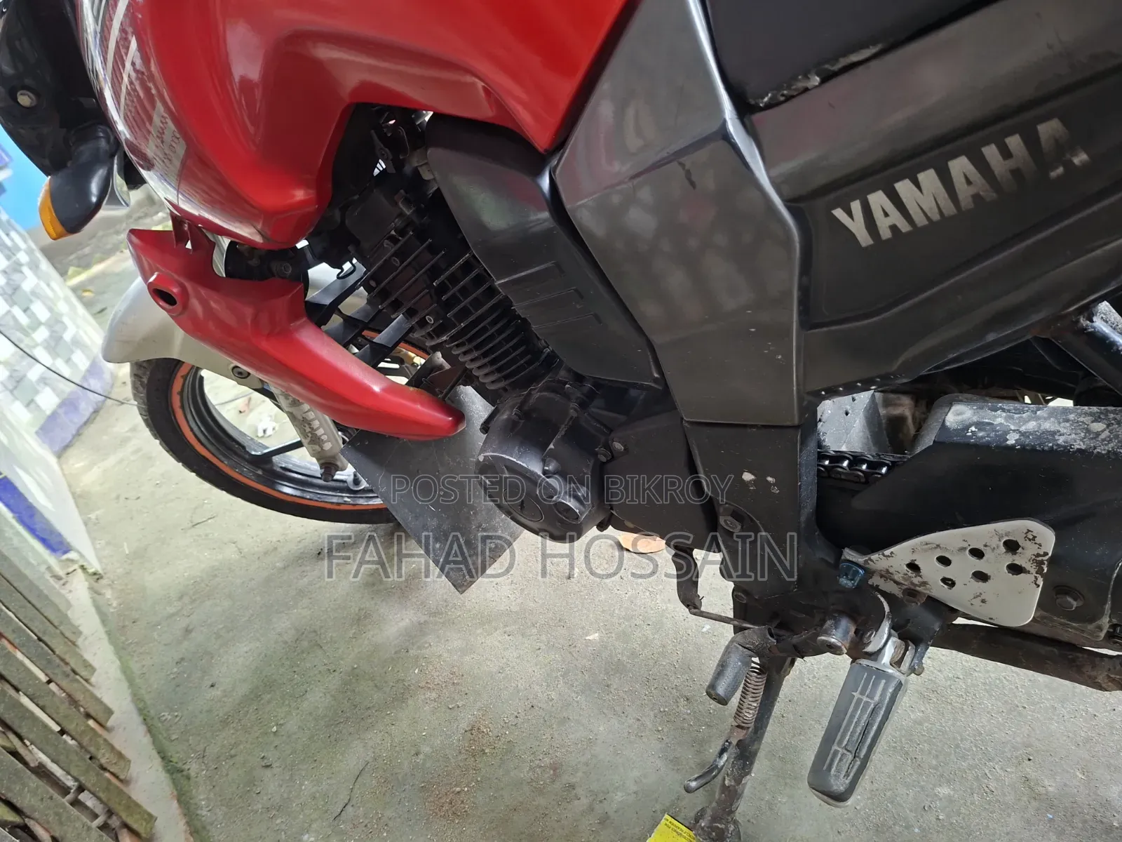 Yamaha FZ 2014 Red