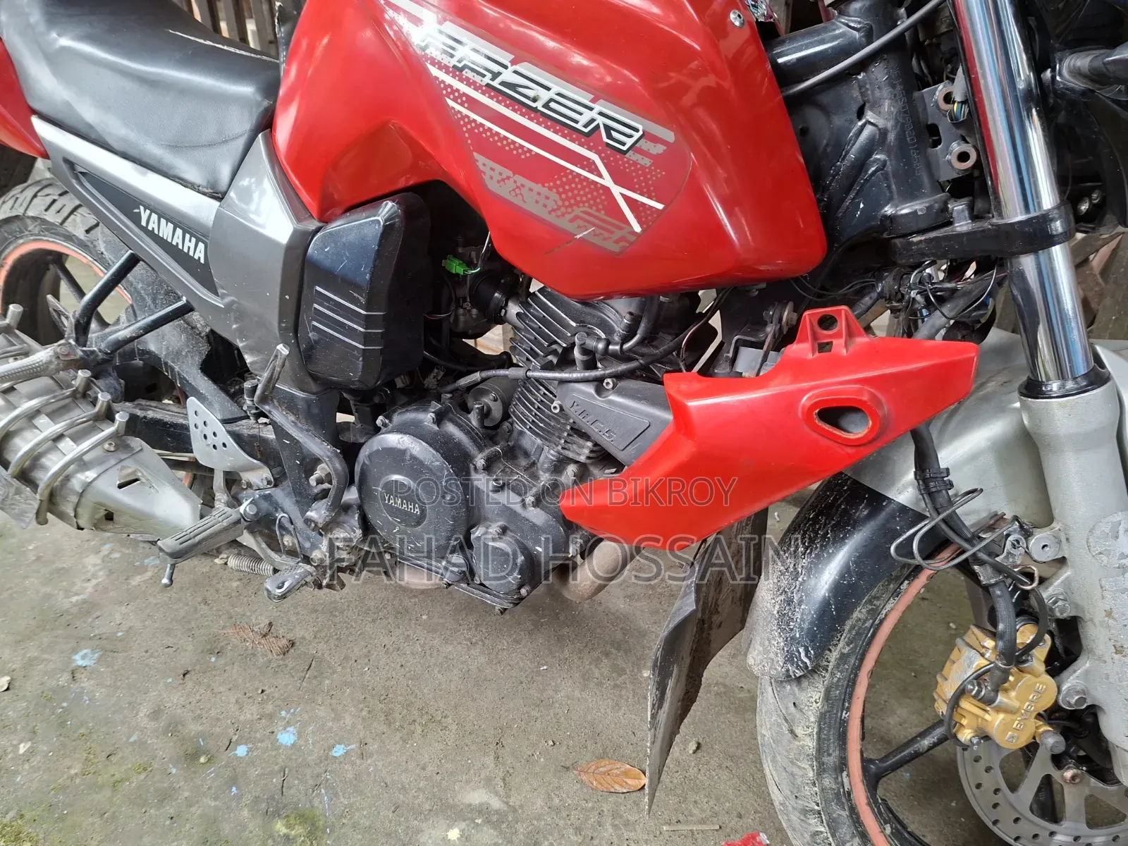 Yamaha FZ 2014 Red
