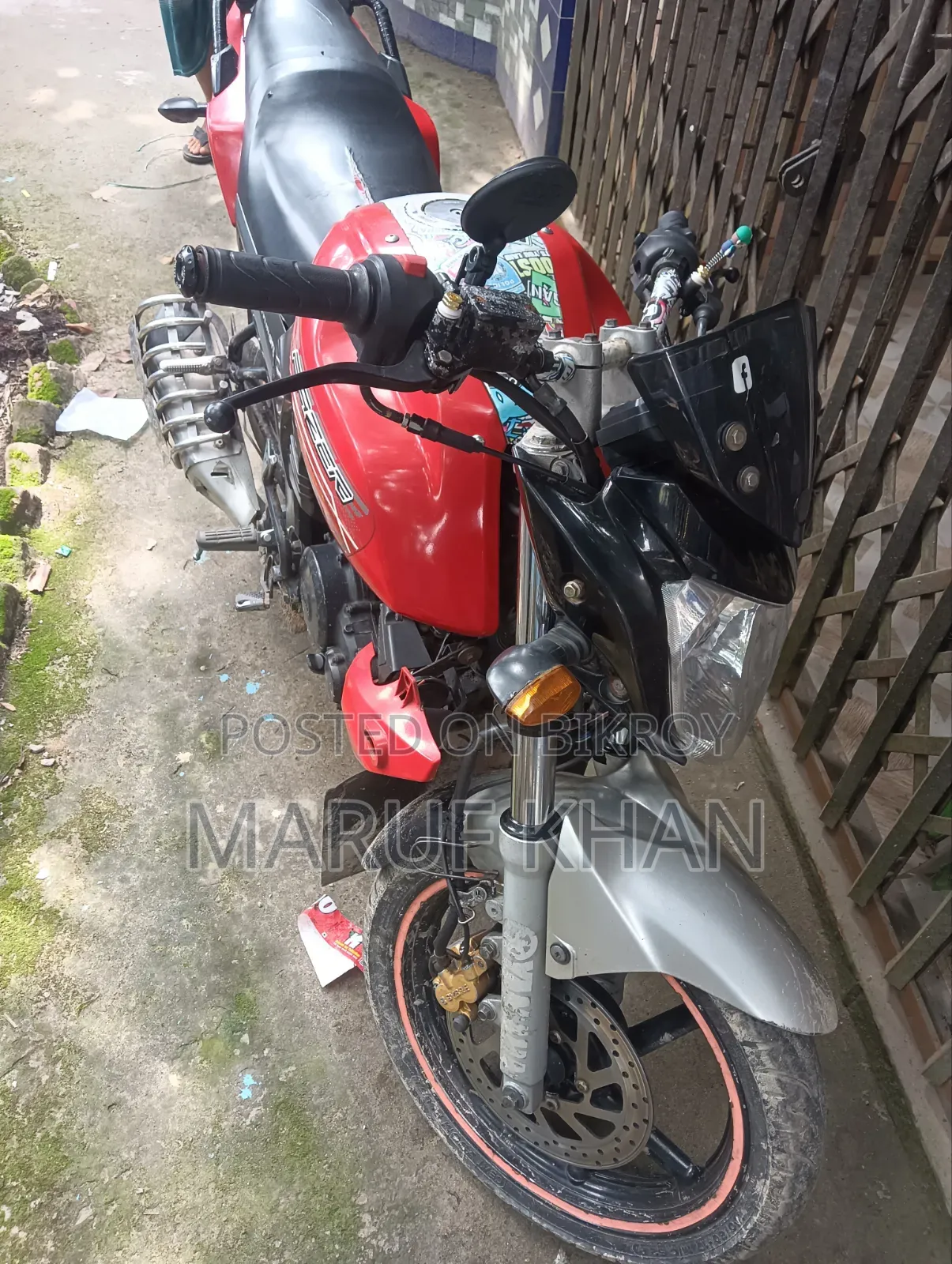 Yamaha FZ 2014 Red
