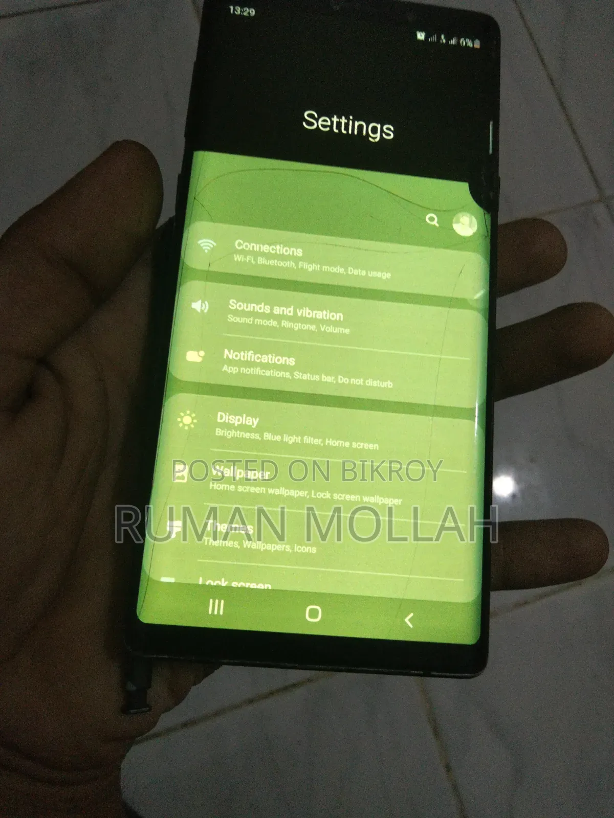 Samsung Galaxy Note 9 128 GB Black