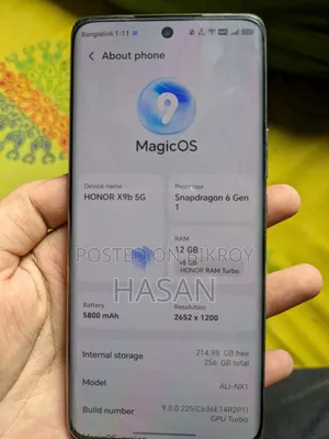 Honor X9b 5G 256 GB Orange