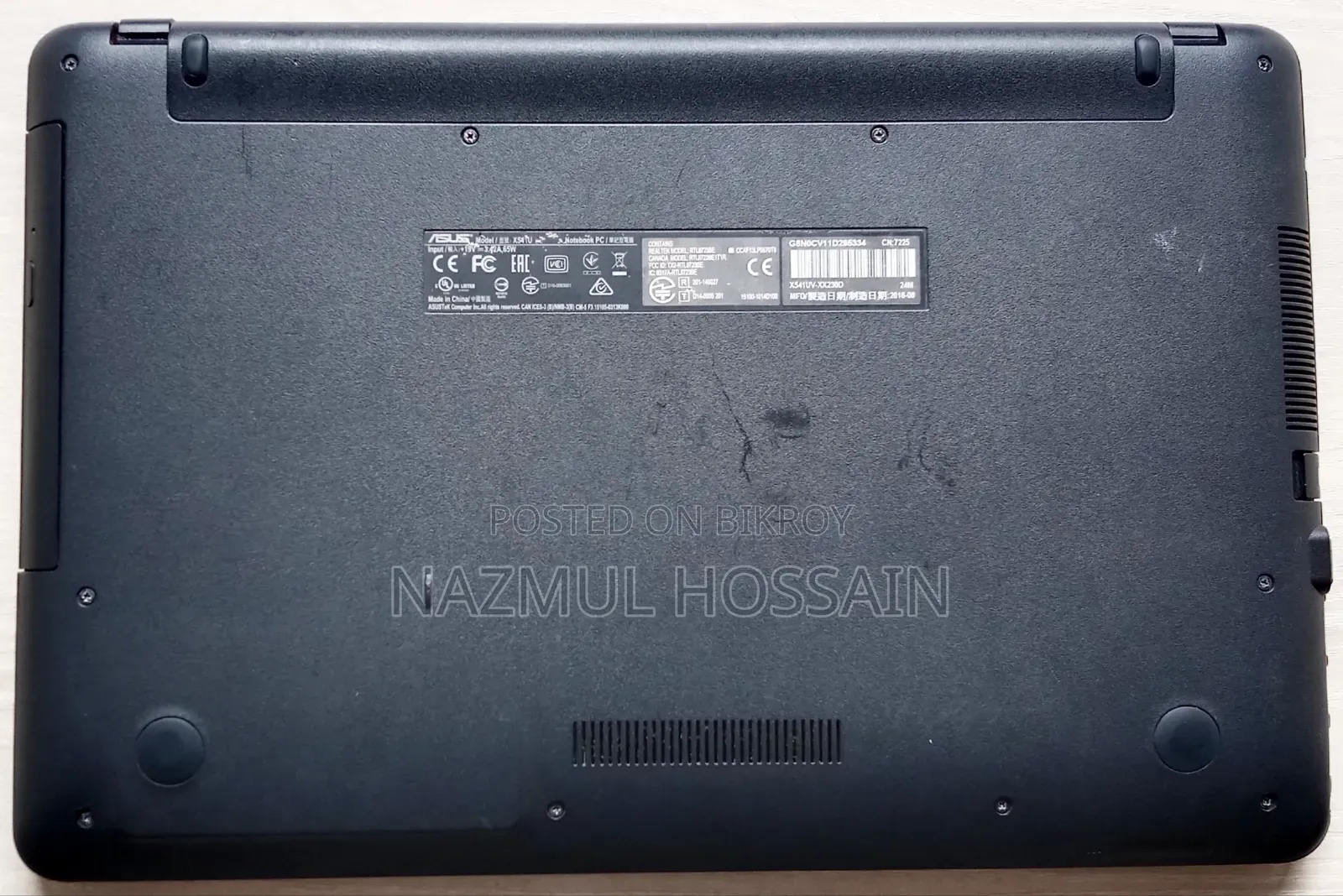 Laptop ASUS VivoBook Max X541UA 8GB Intel Core I5 SSD 6T