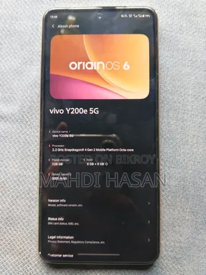Vivo Y200e 128 GB Orange