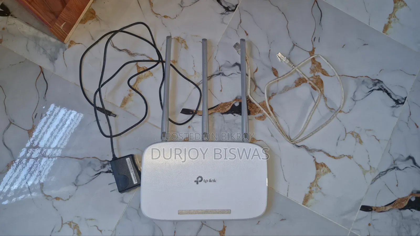 The router is completely fresh