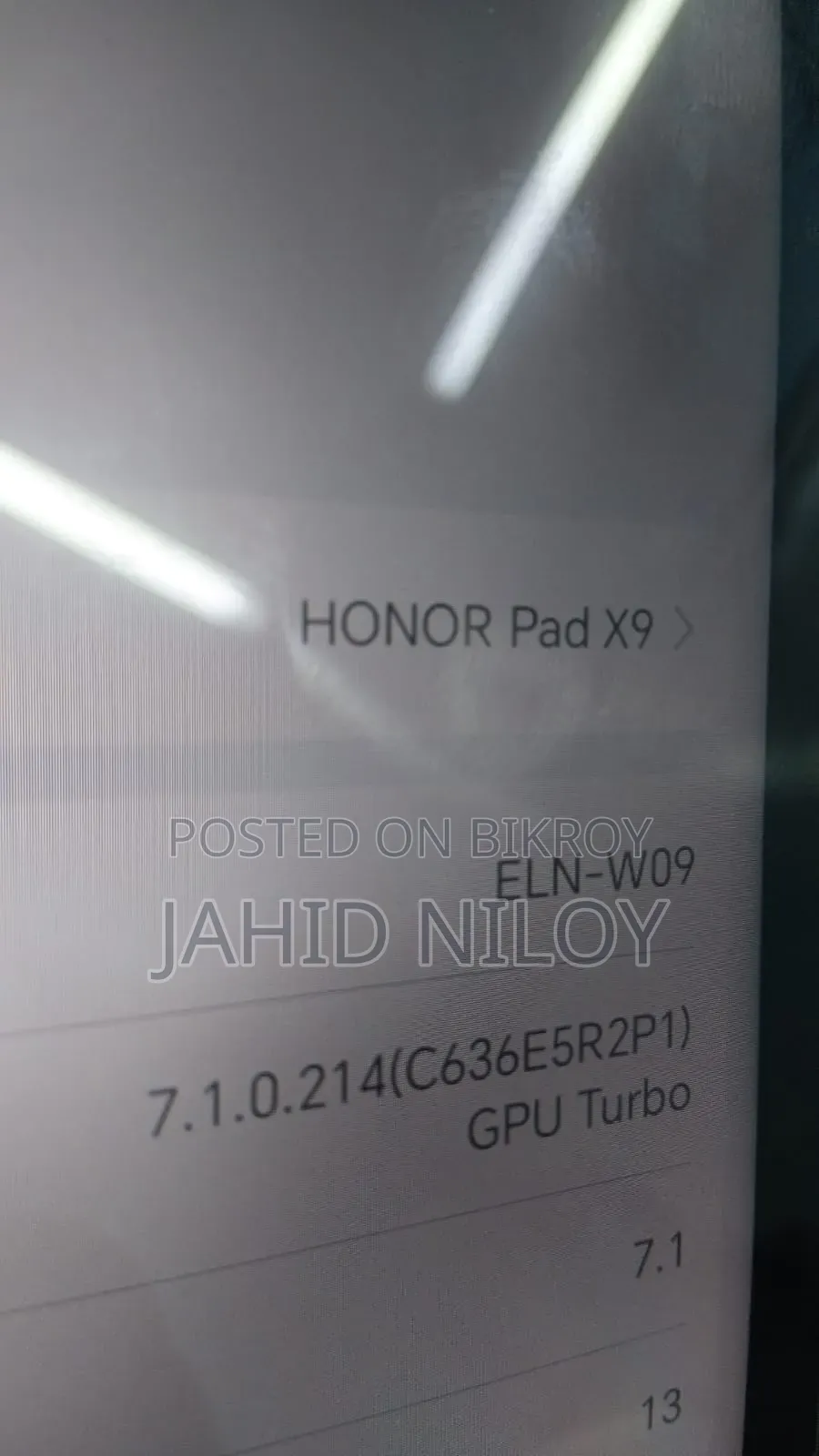 Honor Pad X9 128 GB Gray