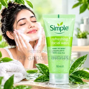 Simple Refreshing Facial Wash - The Right Choice for Your Skin Care!