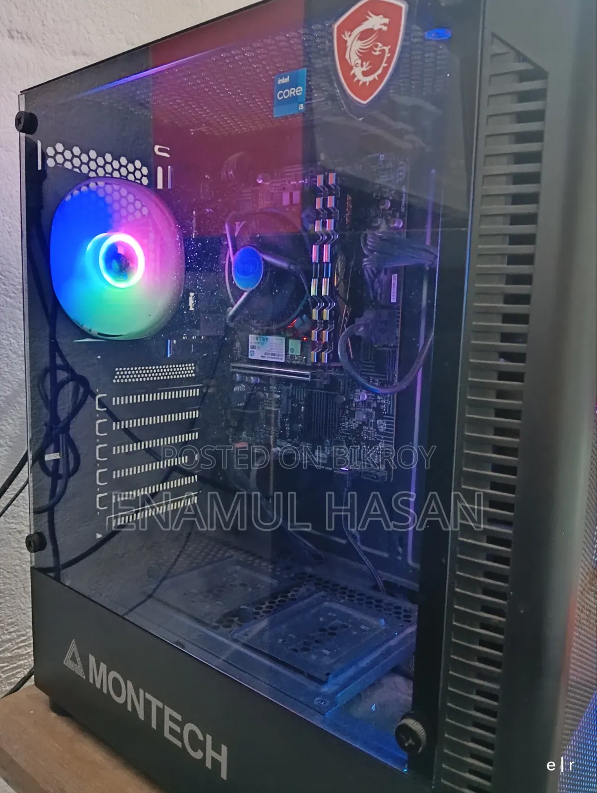 Desktop Computer MSI model 16GB Intel Core i5 SSD 128GB