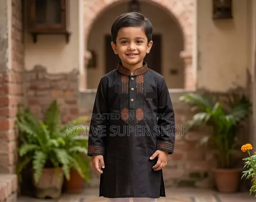 প্লেন শাটন কাপড়ের প্রিমিয়াম পাঞ্জাবি